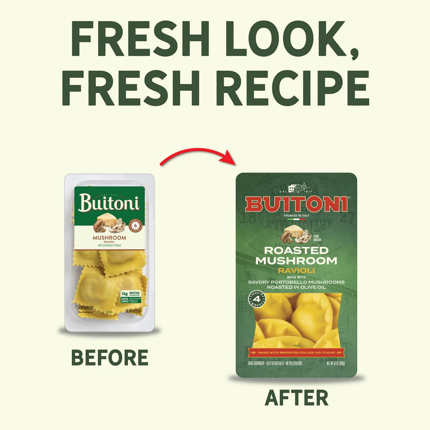 Buitoni Roasted Mushroom Ravioli Pasta - Shop Entrees & sides at H-E-B