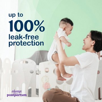 Always Discreet Postpartum Disposable Underwear - S/M