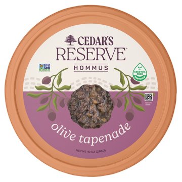 Cedar's Reserve Hommus Olive Tapenade