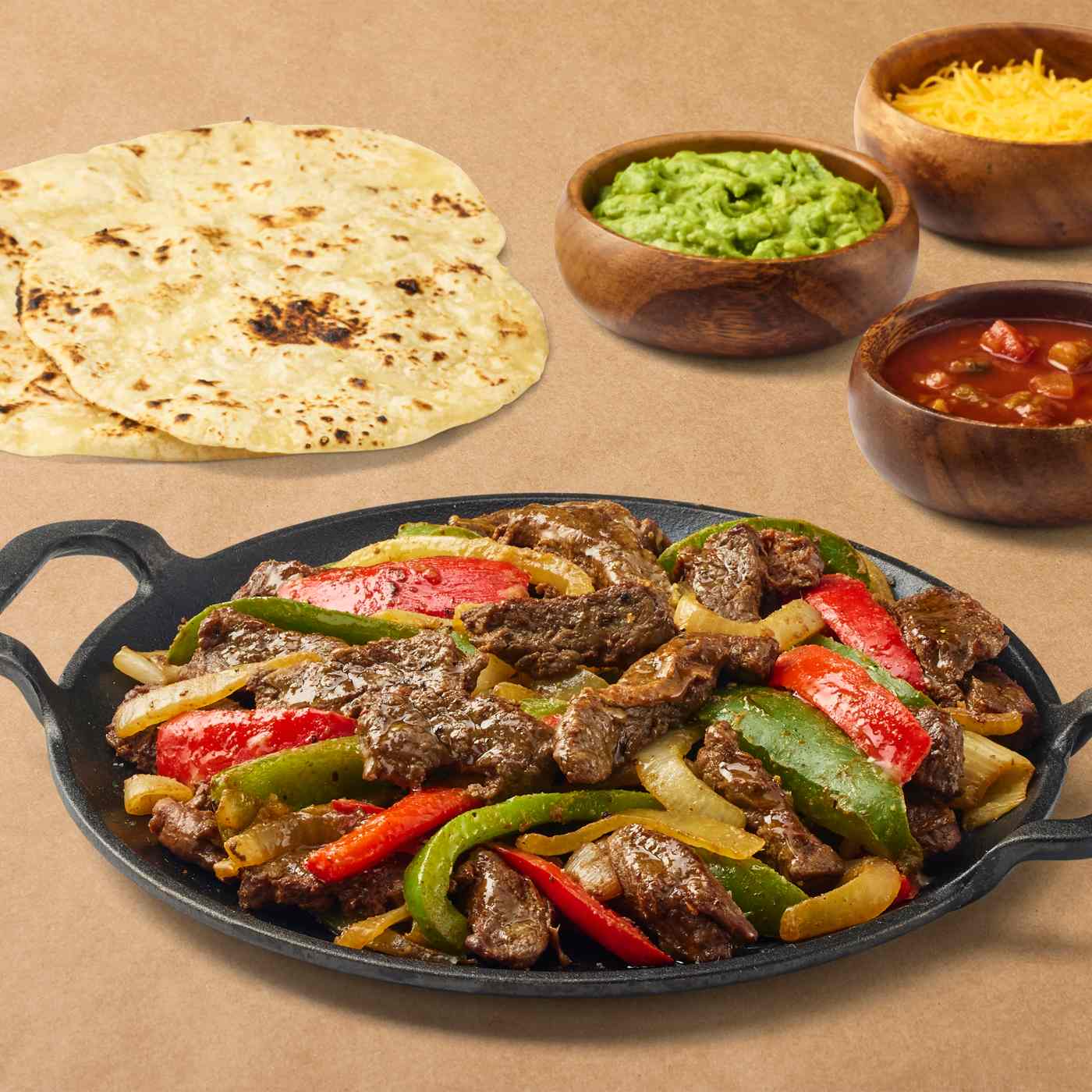 H-E-B Meat Market Beef Fajita Kit - Pan Sauté; image 2 of 2