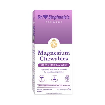 Dr. Stephanie's For Moms Magnesium Chews - Strawberry Watermelon, 20 ct