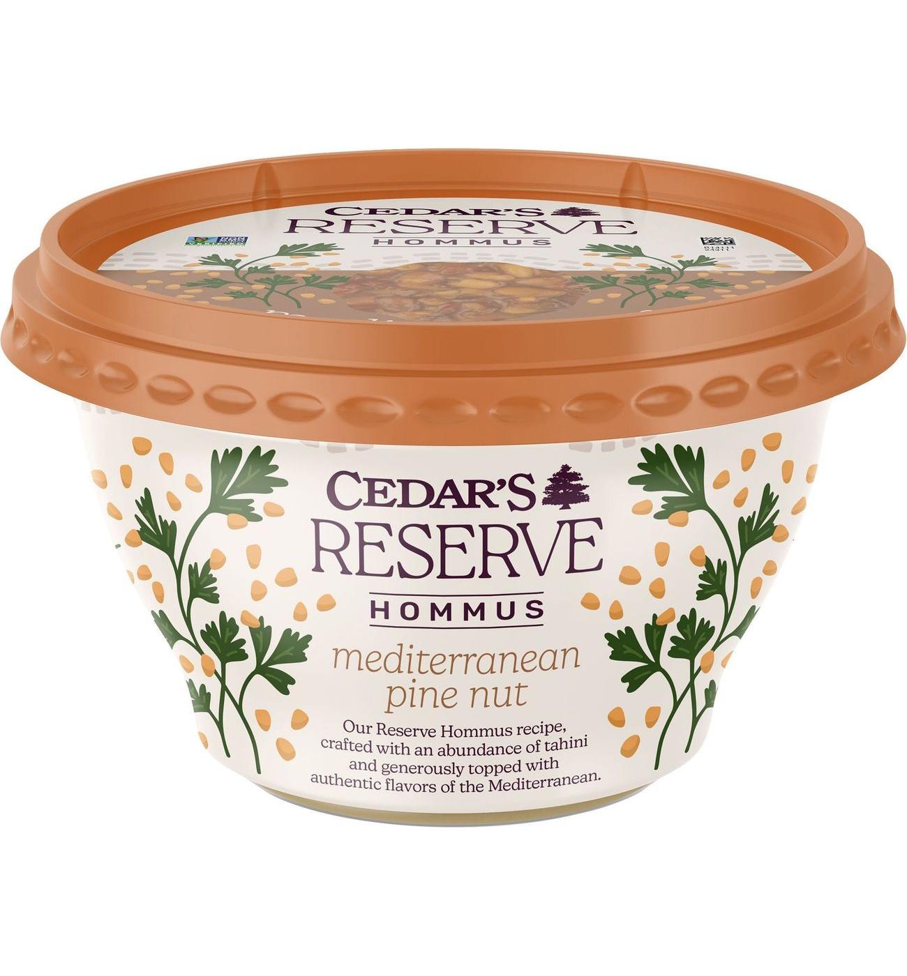 Cedar's Reserve Hommus Mediterranean Pine Nut; image 1 of 3