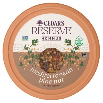 Cedar's Reserve Hommus Mediterranean Pine Nut