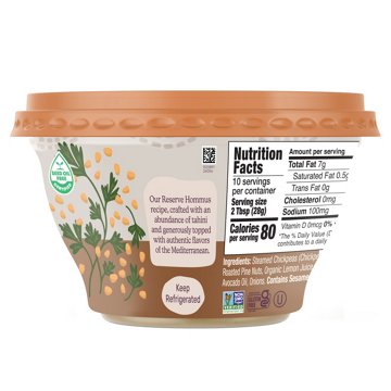 Cedar's Reserve Hommus Mediterranean Pine Nut