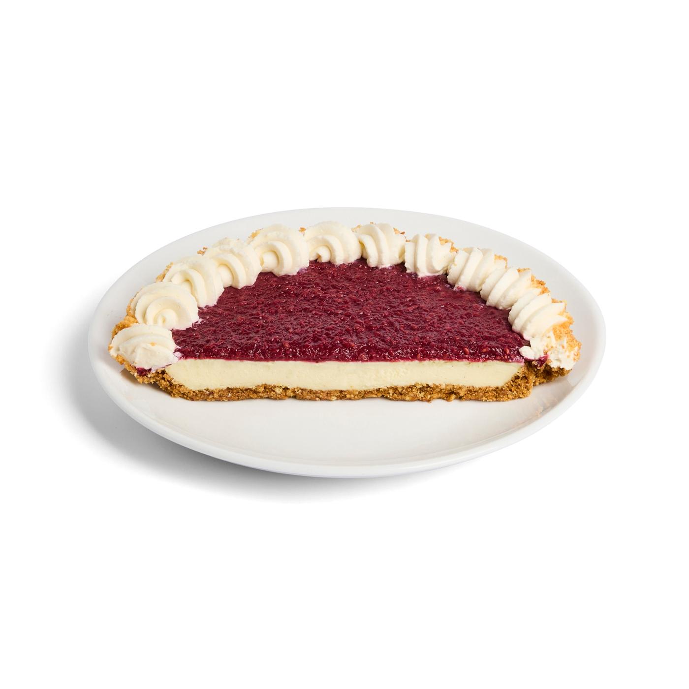H-E-B Bakery Half Raspberry & Vanilla Bean Cream Pie - Shop Pies at H-E-B