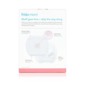 Frida Mom All-Day Dry Disposable Nursing Pads, 60 ct