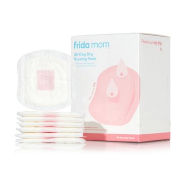 Frida Mom All-Day Dry Disposable Nursing Pads, 60 ct