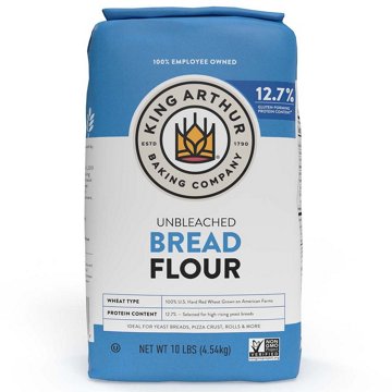 King Arthur Unbleached Bread Flour, 10 lbs