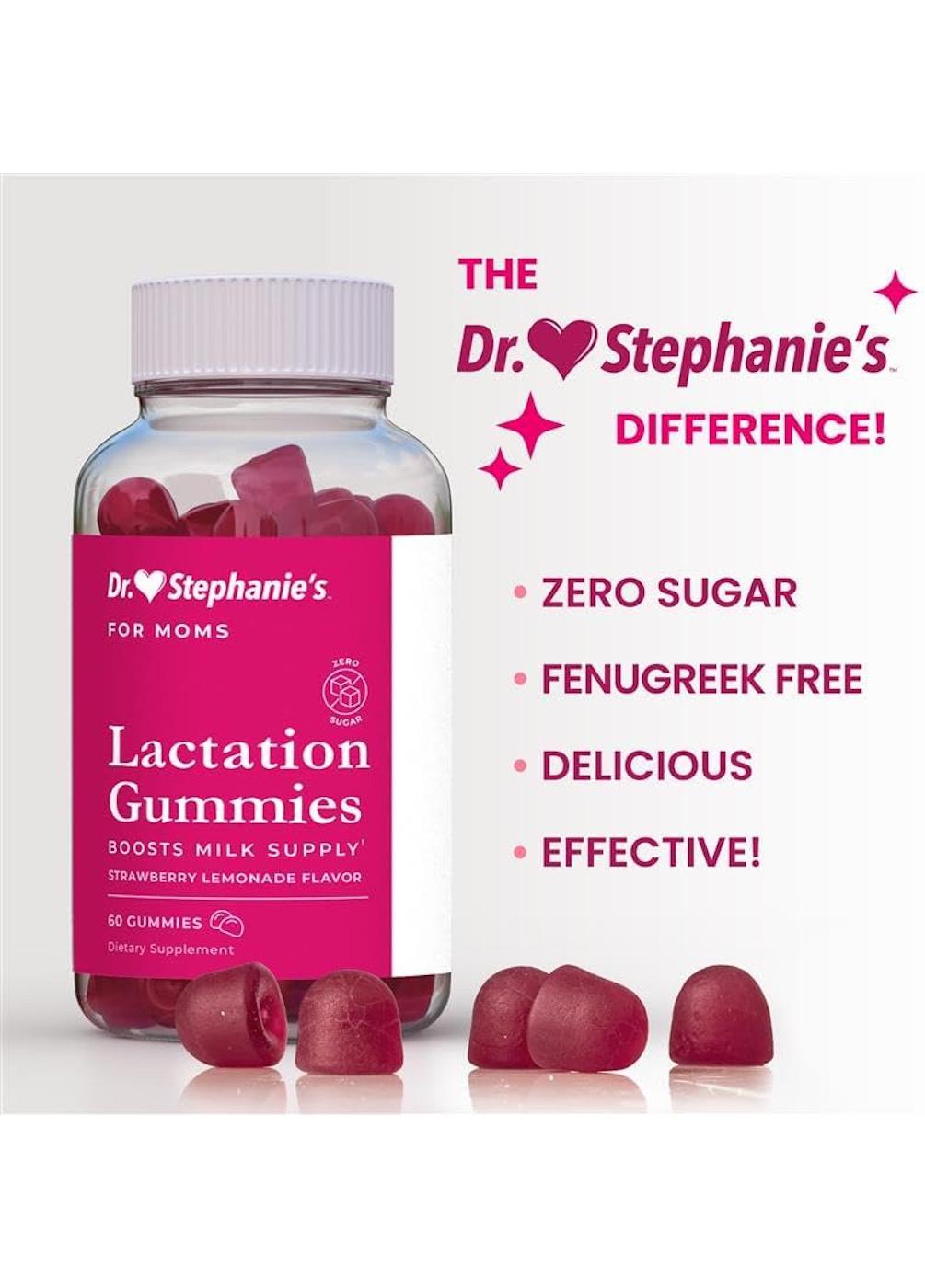 Dr. Stephanie's Lactation Gummies - Strawberry Lemonade; image 3 of 7