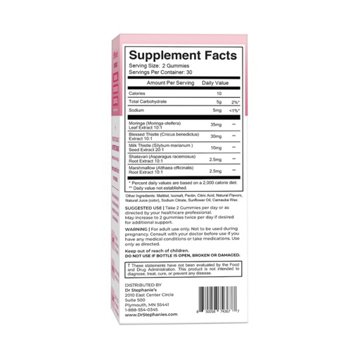 Dr. Stephanie's Lactation Gummies - Strawberry Lemonade, 60 ct