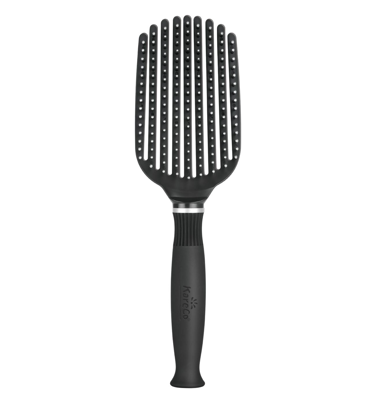 KareCo All Hair Types Flexible Tangle Buster Detangler Brush; image 4 of 5