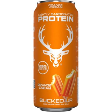 Bucked Up Clear Lightly Carbonated 25g Protein Drink - Orange Cream