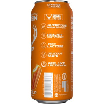 Bucked Up Clear Lightly Carbonated 25g Protein Drink - Orange Cream