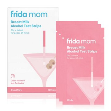 Frida Mom Breast Milk Alcohol Test Strips, 15 ct