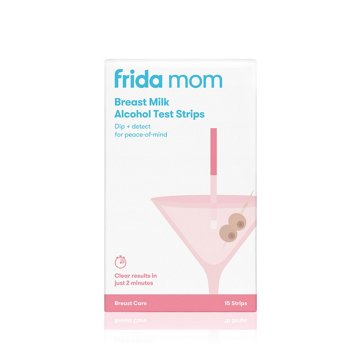 Frida Mom Breast Milk Alcohol Test Strips, 15 ct