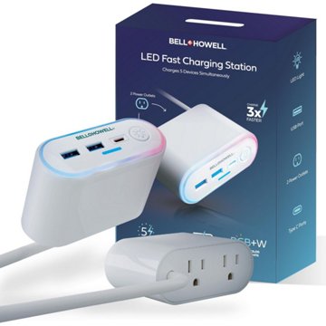 Bell & Howell LED Fast Charging Station