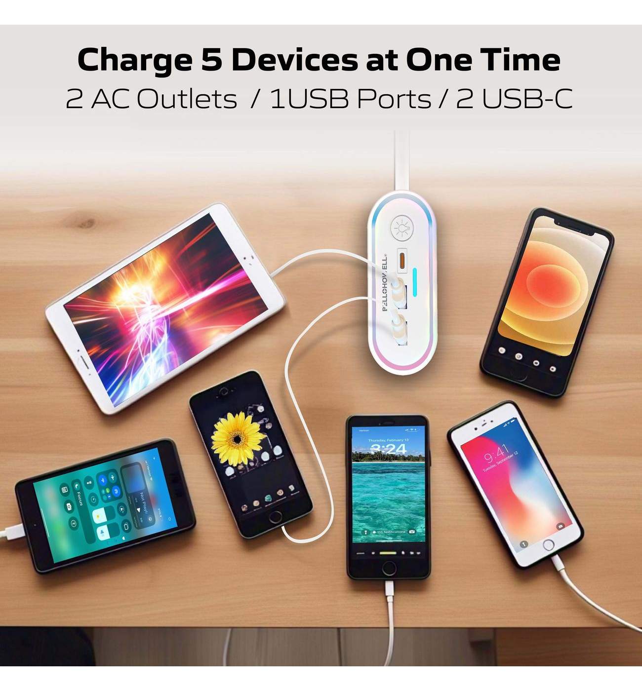 Bell & Howell LED Fast Charging Station; image 5 of 5