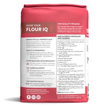 King Arthur Unbleached All-Purpose Flour, 10 lbs