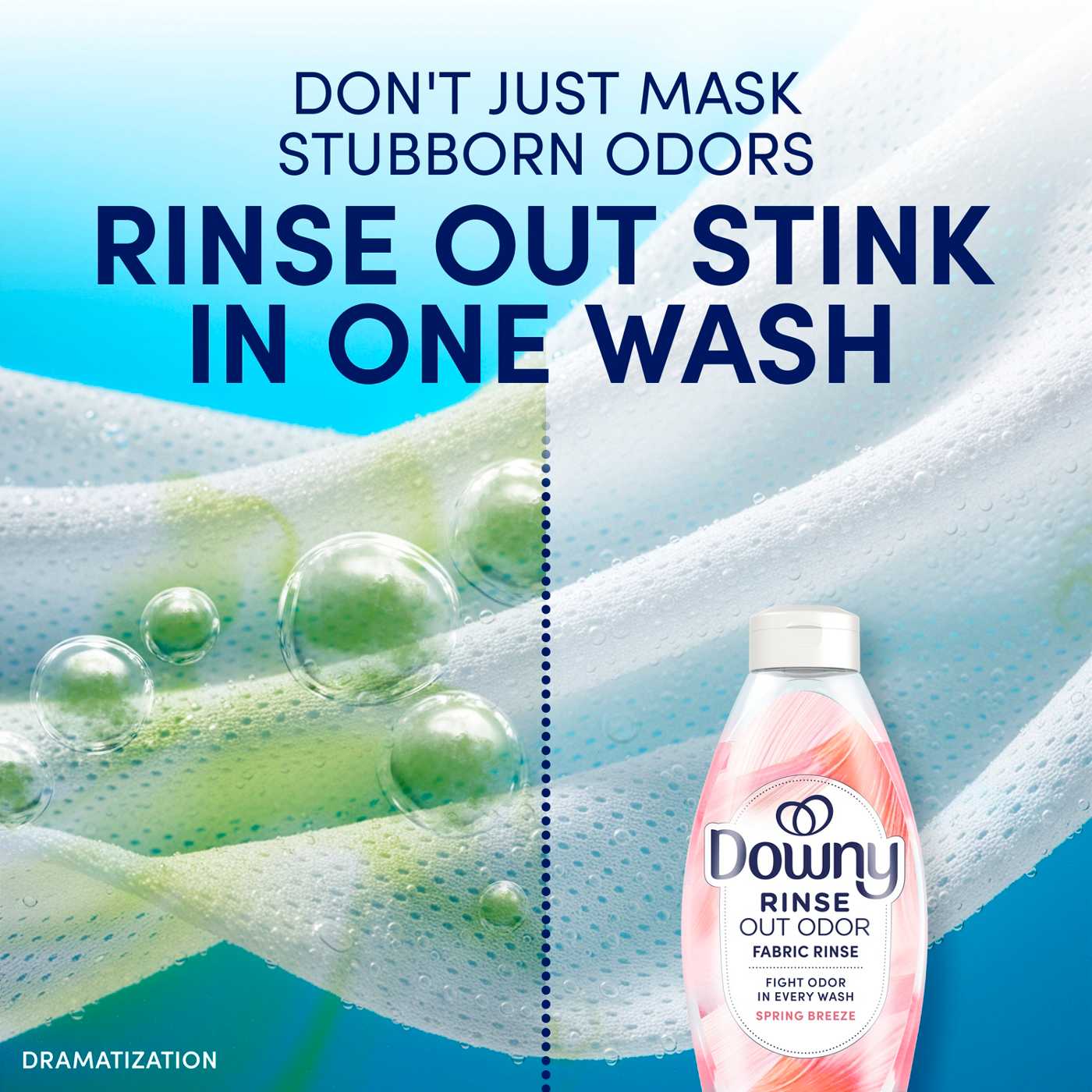 Downy Rinse Laundry Odor Remover - Spring Breeze Scent; image 3 of 10
