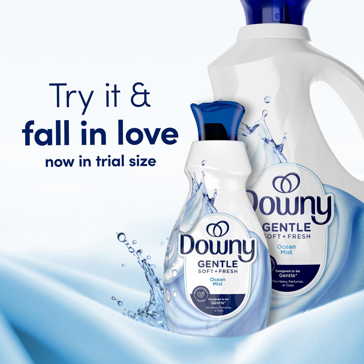 Downy Gentle Soft & Fresh Fabric Softener Liquid, 138 Loads - Ocean Mist Scent; image 7 of 10