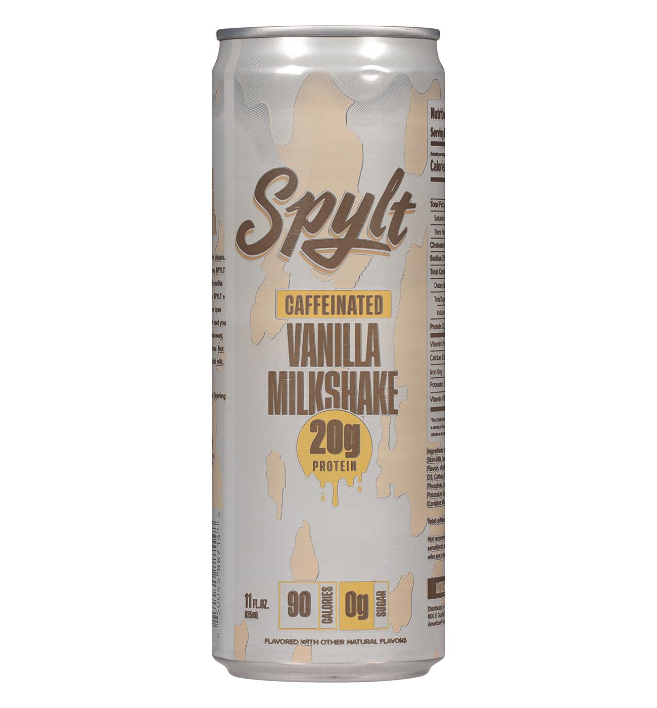 Spylt 20g Protein Caffeinated Vanilla Milkshake; image 1 of 3
