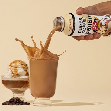 Super Coffee 25g Protein Enhanced Coffee Shake - Vanilla Latte, 12 oz