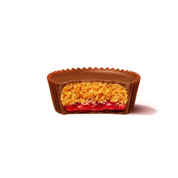 Reese's Strawberry PB&J Milk Chocolate Peanut Butter Cups Candy - King Size