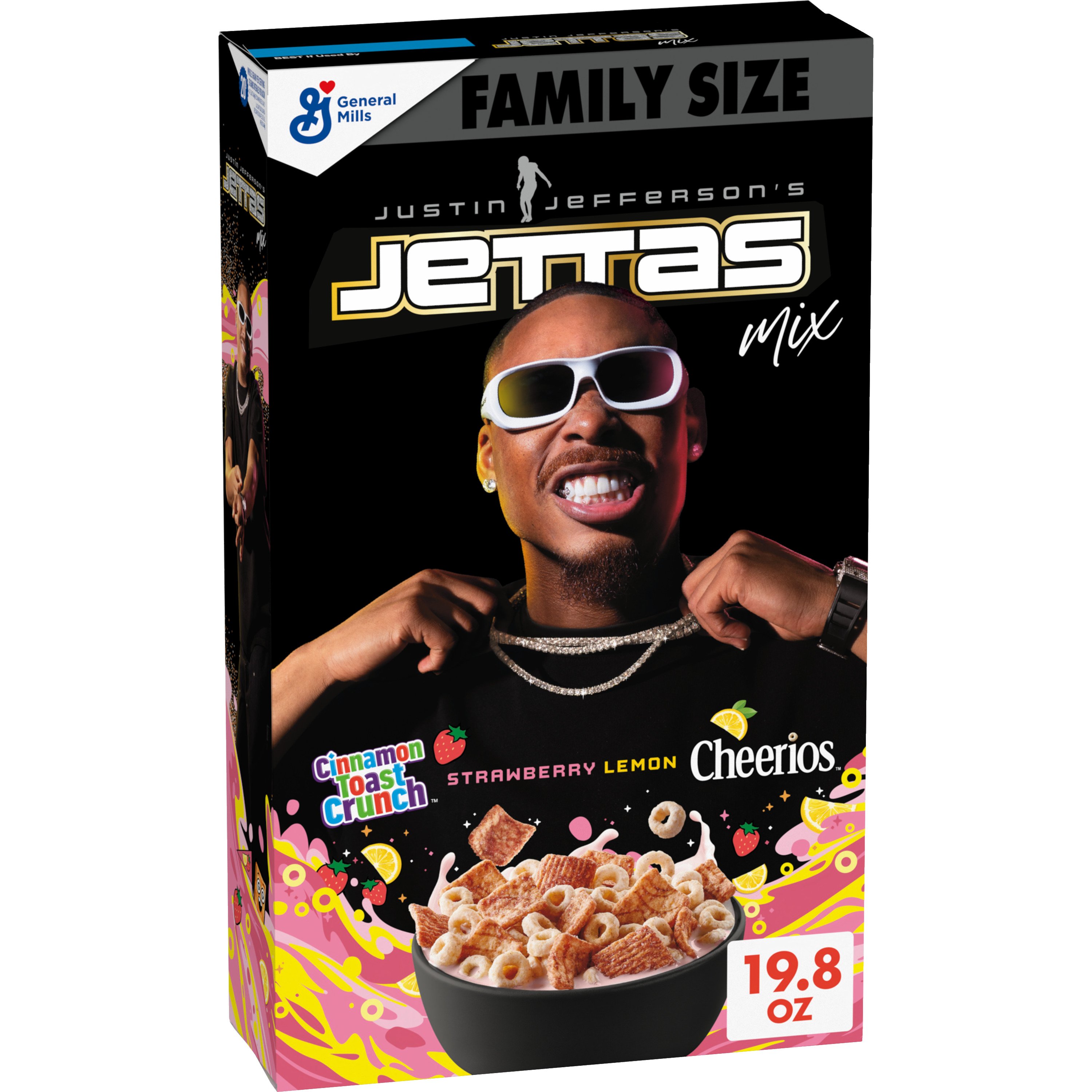 General Mills Justin Jefferson's Jettas Mix Cereal - Family Size - Shop ...