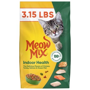Meow Mix Indoor Health Dry Cat Food for Adult Cats