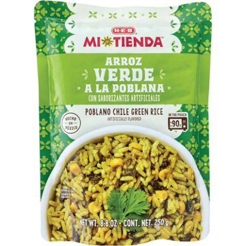 H-E-B Mi Tienda Arroz Verde a la Poblana