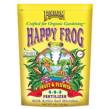 Fox Farm Happy Frog Fruit & Flower Fertilizer, 4 lb