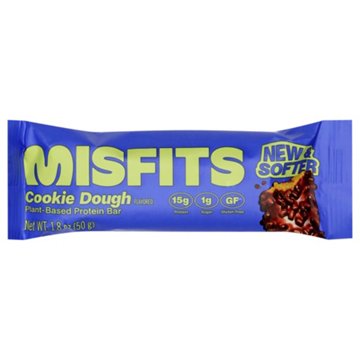 Misfits Plant-Based 15g Protein Bar - Cookie Dough