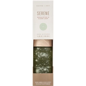 Haven + Key Serene Reed Diffuser - Eucalyptus & Clove Leaf, 3.38 oz