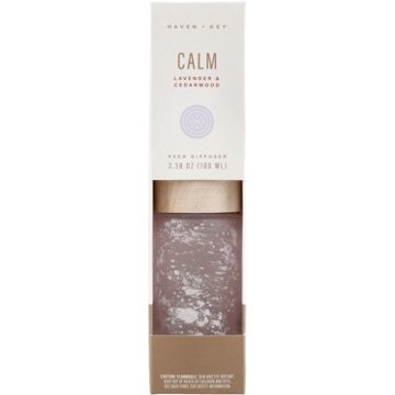 Haven + Key Calm Reed Diffuser - Lavendar & Cedarwood, 3.38 oz