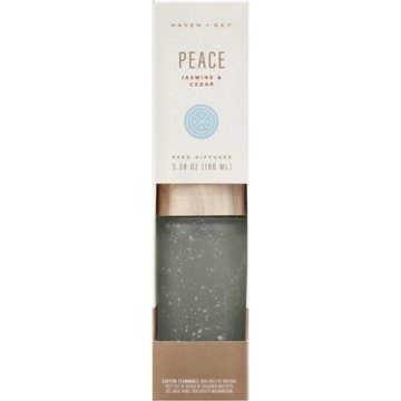 Haven + Key Peace Reed Diffuser - Jasmine & Cedar, 3.38 oz