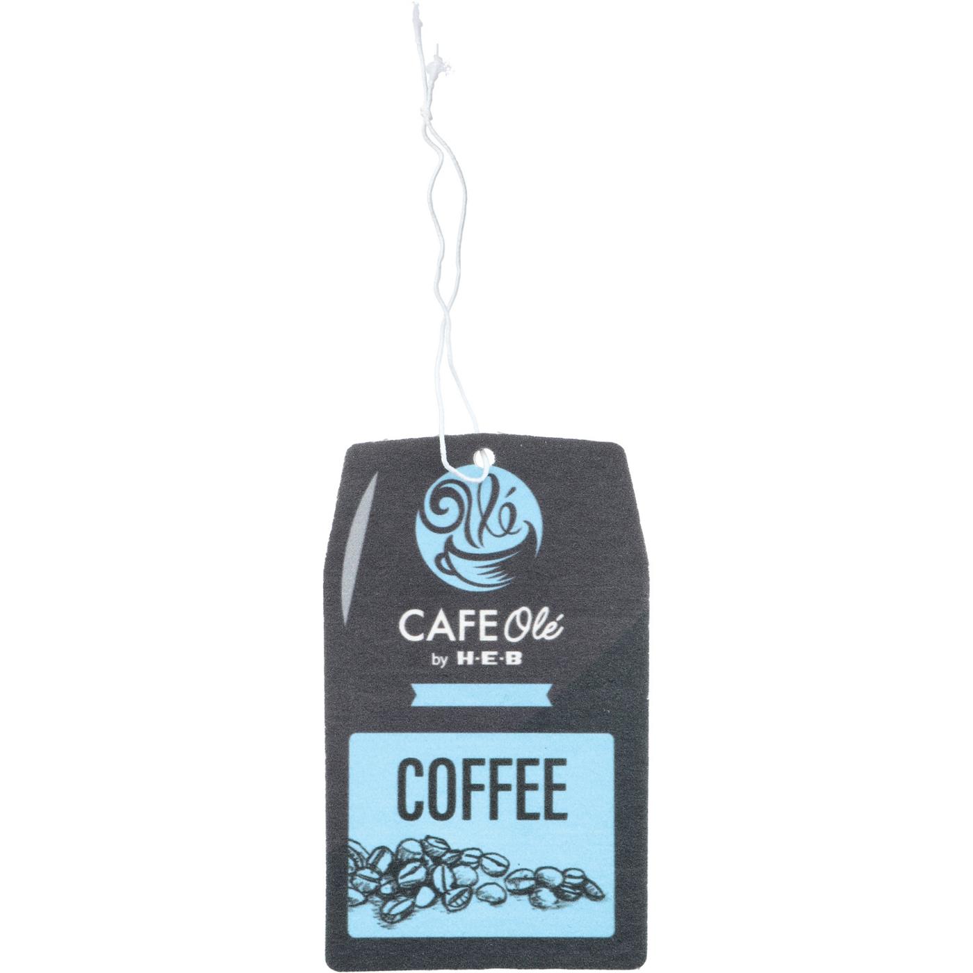 H-E-B Flavor Favorites Car Air Fresheners - CAFE Olé Coffee; image 3 of 3
