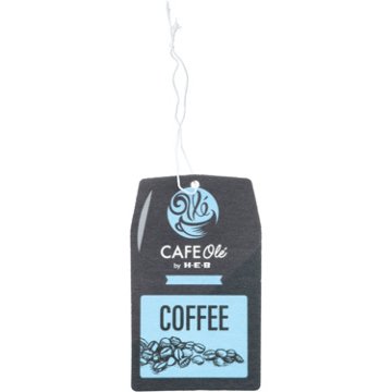 H-E-B Flavor Favorites Car Air Fresheners - CAFE Olé Coffee, 3 pk
