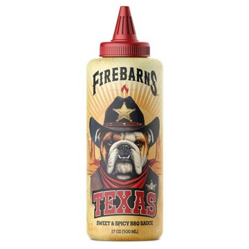 Firebarns Texas Sweet & Spicy BBQ Sauce