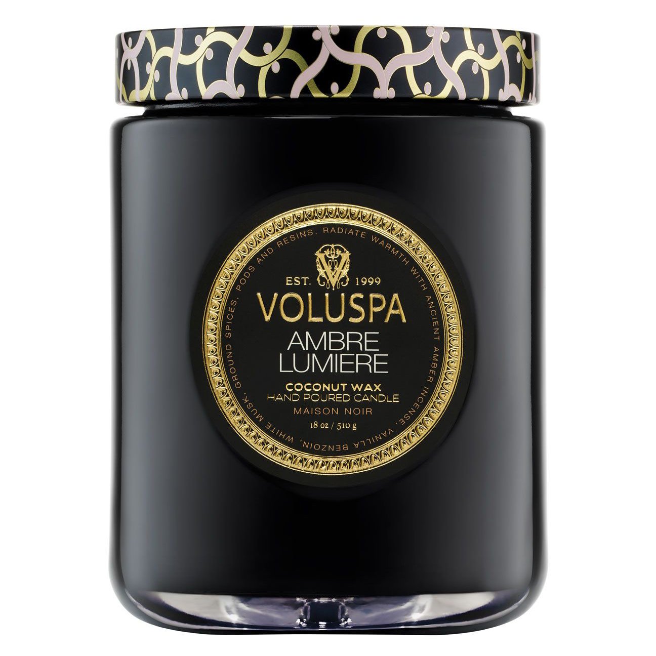 Voluspa Amber Lumiere Large Jar Candle, 18 oz | Central Market - Really ...