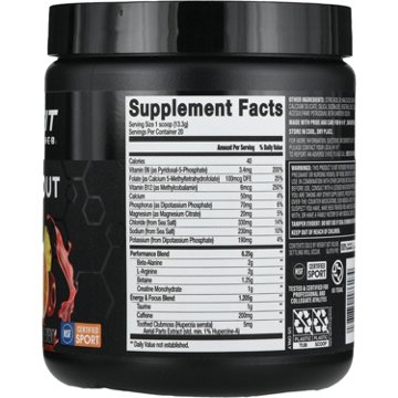 FORMUFIT by H-E-B Pre-Workout Fruit Punch