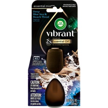 Air Wick Essential Mist Scented Oil Plug In Air Freshener - Deep Blue Sea & Beach Wood