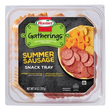 Hormel Summer Sausage & Cheese Snack Tray