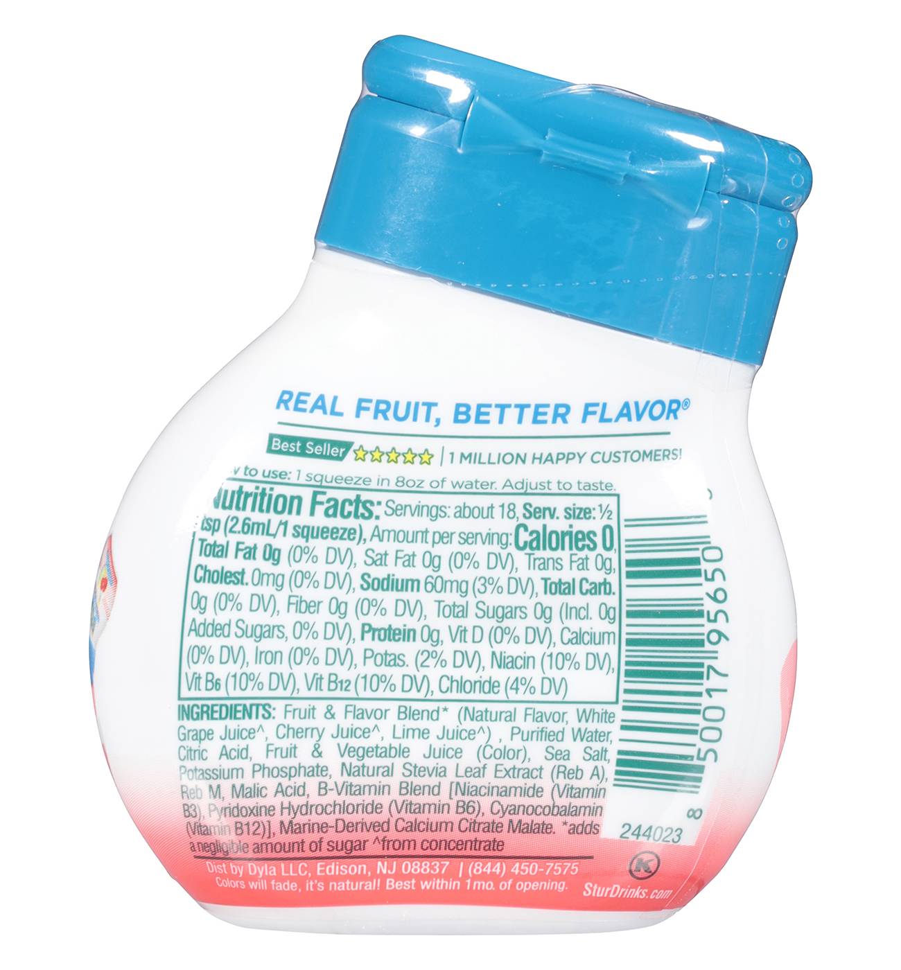 Stur Electrolytes Zero Sugar Liquid Water Enhancer - Cherry Limeade; image 4 of 4