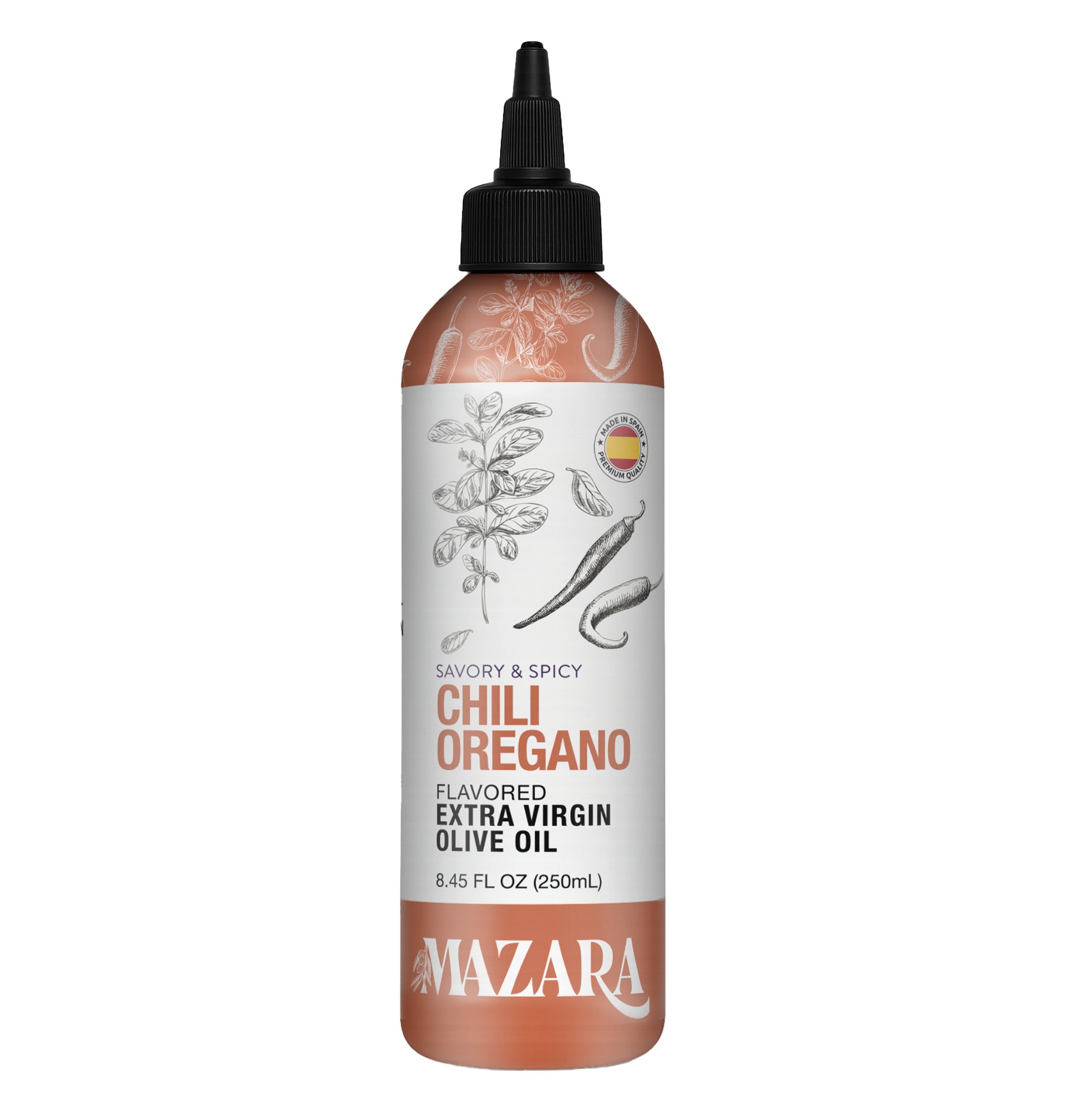 Vipro's INNOVA HV OIL Ver.5.5 7本セット Mazara Extra Virgin Olive Oil Chili Oregano, 8.45 oz | Central