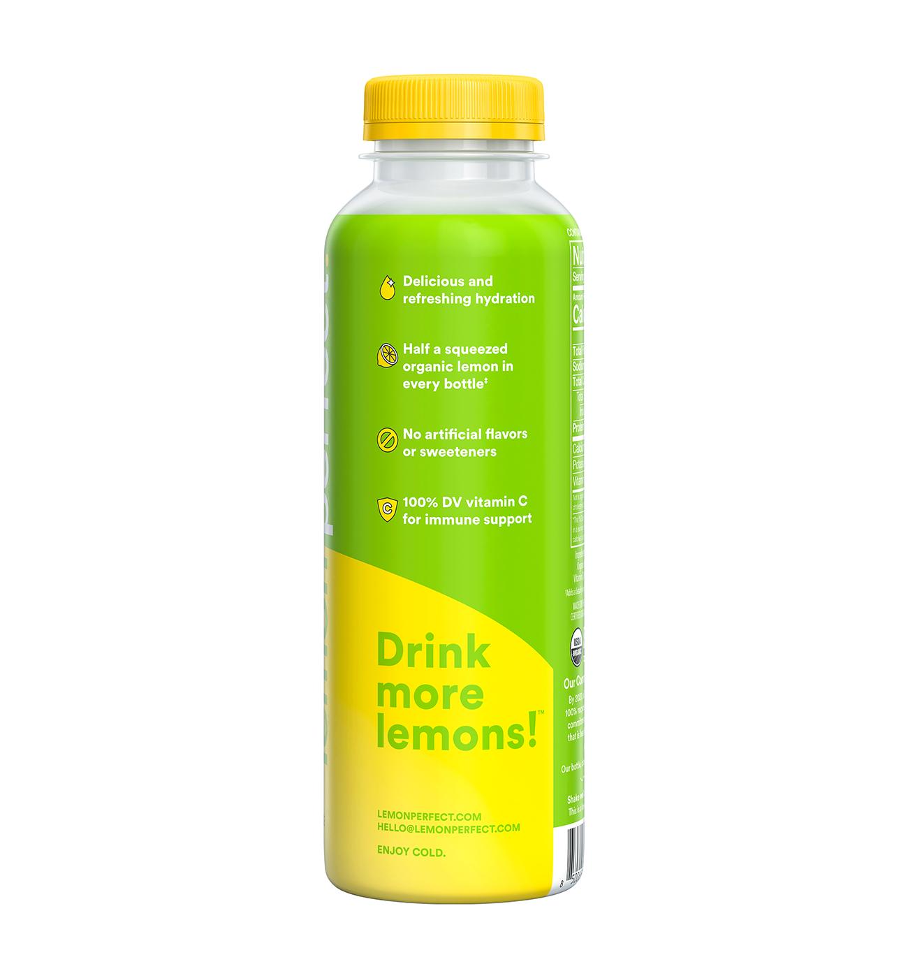 Lemon Perfect Organic Zero Sugar Lemon Water - Lime; image 3 of 3