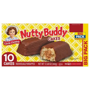 Little Debbie Nutty Buddy Cakes - Big Pack