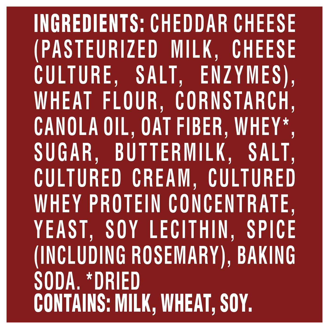 Sargento Cheese Bakes - Aged White Cheddar & Rosemary; image 4 of 5