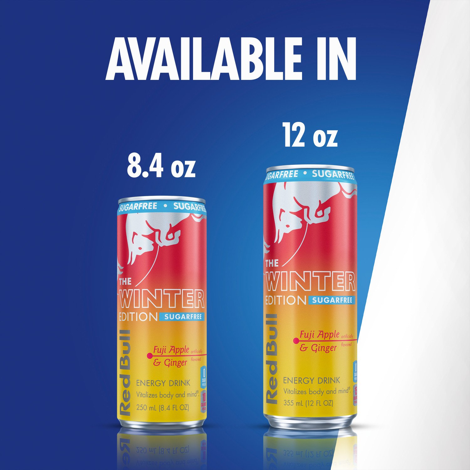 Red Bull Sugar Free Winter Edition Fuji Apple & Ginger Energy