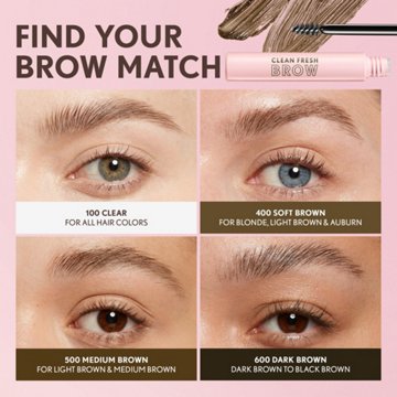 Covergirl Clean Fresh Brow Enhancer Gel Wax - Dark Brown