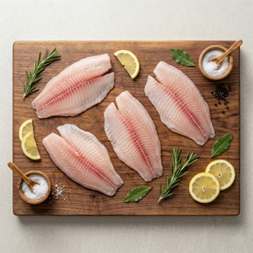 Moontail Frozen Tilapia Fish Fillets, 32 oz, 2 lb bag